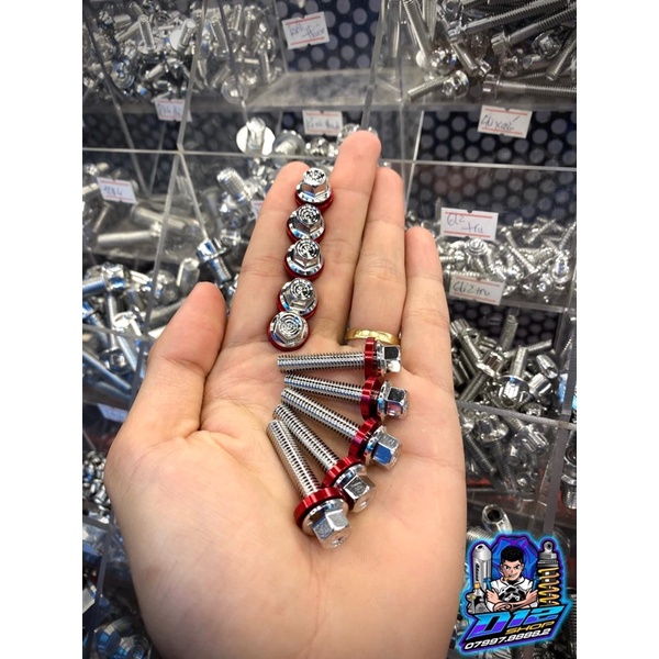 Lông Đền Nhôm Đỏ 6li fi nhỏ sử dụng vị trí lốc máy & những hốc kẹt