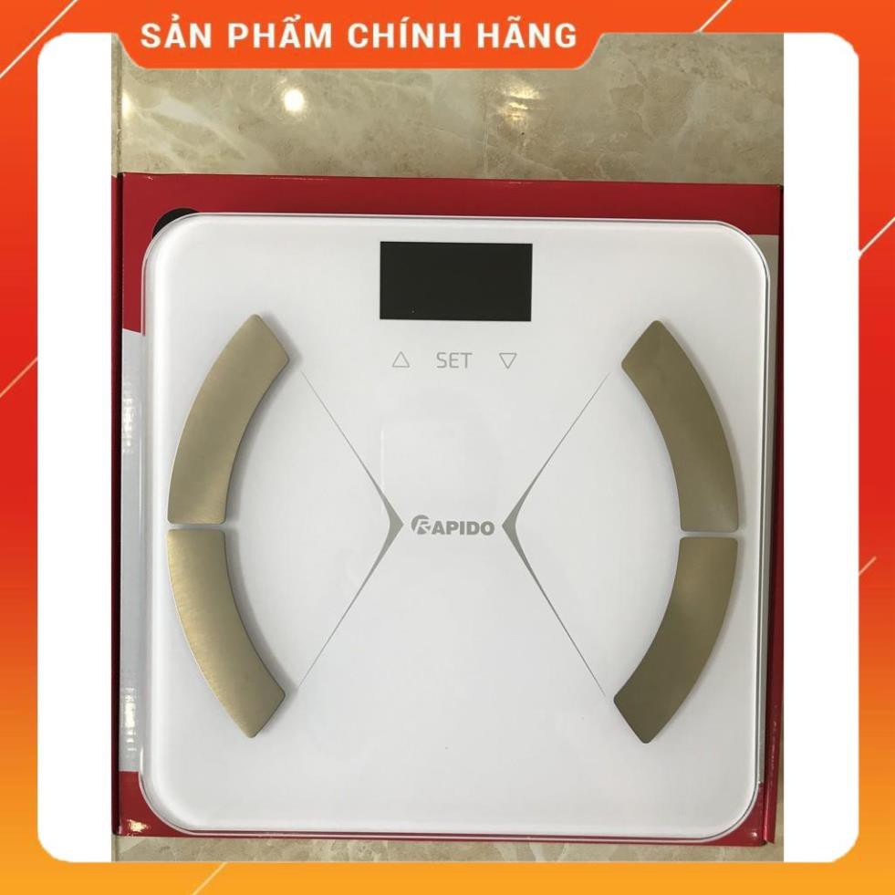 (FreeShip) Cân sức khỏe điện tử FERROLI-RAPIDO phân tích 8 chỉ số