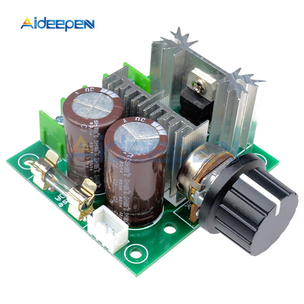Mô đun động cơ điều chỉnh tốc độ DC 12v 24v 30v 40v 13khz Pwm Dc 10a 50v 1000uf | BigBuy360 - bigbuy360.vn