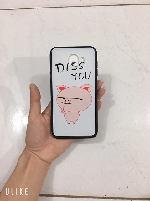 Ốp lưng sam sung J4 Heo chỉ tay