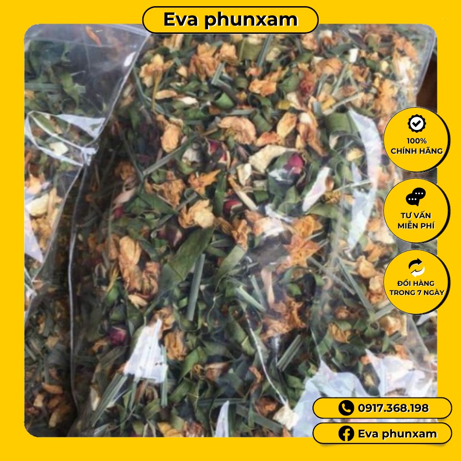 Hoa lá xông mặt ngâm chân spa thẫm mỹ viện