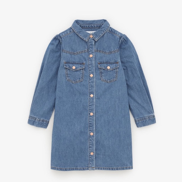 Váy demin zara kid size 11/12