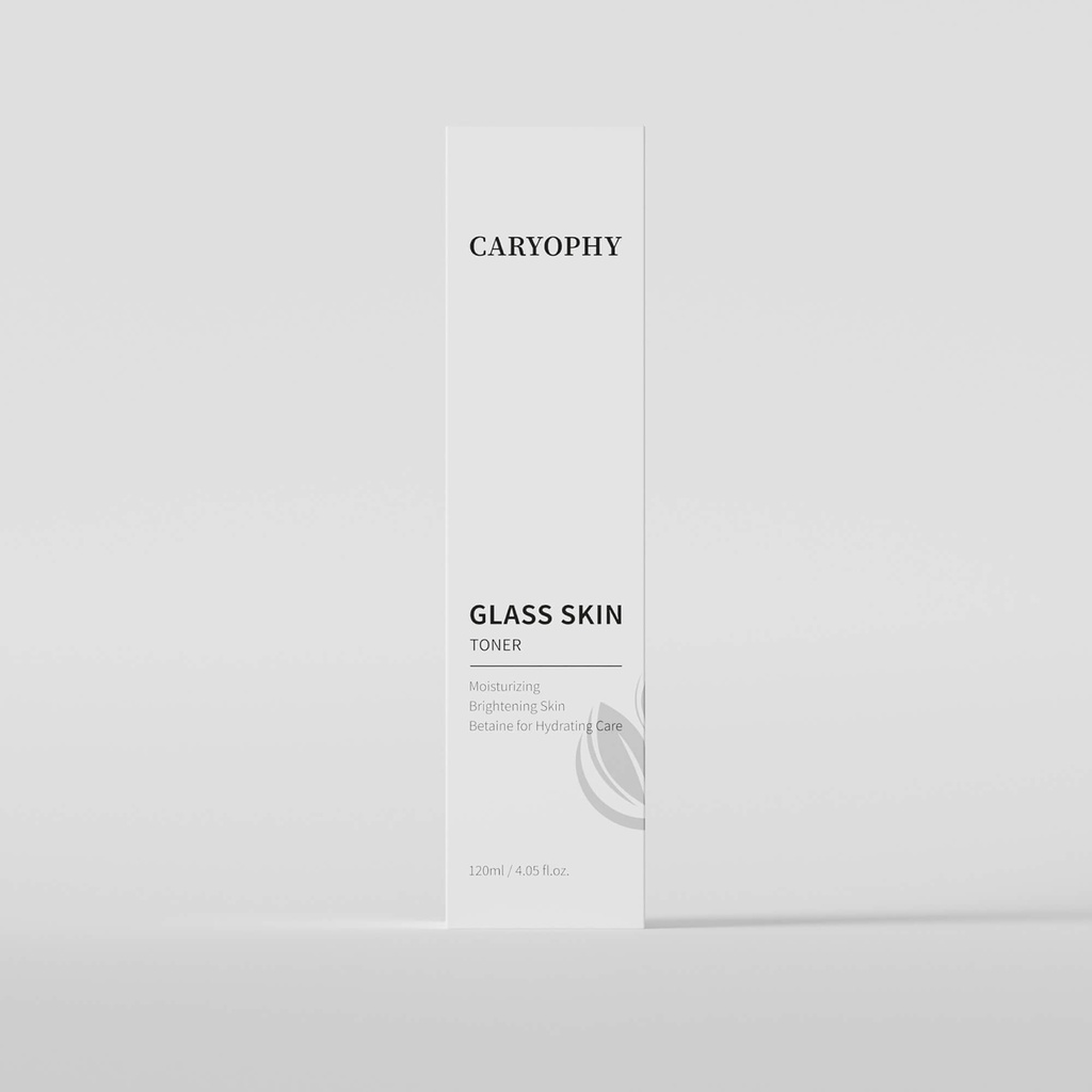 Toner dưỡng ẩm trắng da Caryophy Glass Skin 120ml