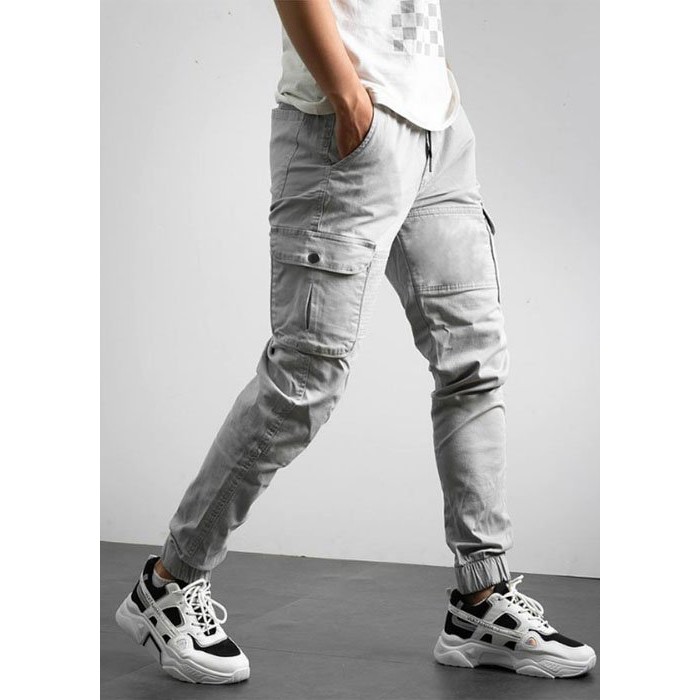 Quần thể thao nam joger kaki túi hộp cao cấp QN55_Hàng Chuẩn Shop