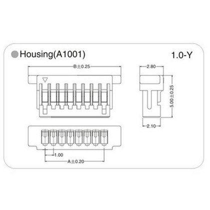 Set 10 Đầu Nối Dây 1.0mm 1.25mm 1.5mm 2.0mm 2.54mm 2 / 3 / 4 / 5 / 6 / 7 / 8 / 9 / 10p 1.0 1.25 2.0 2.54