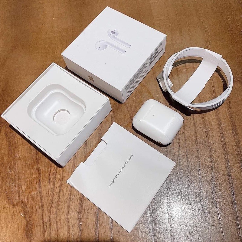 Tai nghe Airpods 2  ⭐ FREE SHIP ⭐Tai Nghe Bluetooth - Full chức năng đổi tên định vị sạc không dây - BH 12 tháng