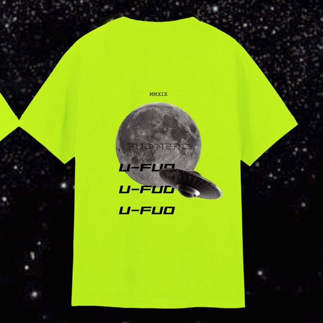 Moon space tee
