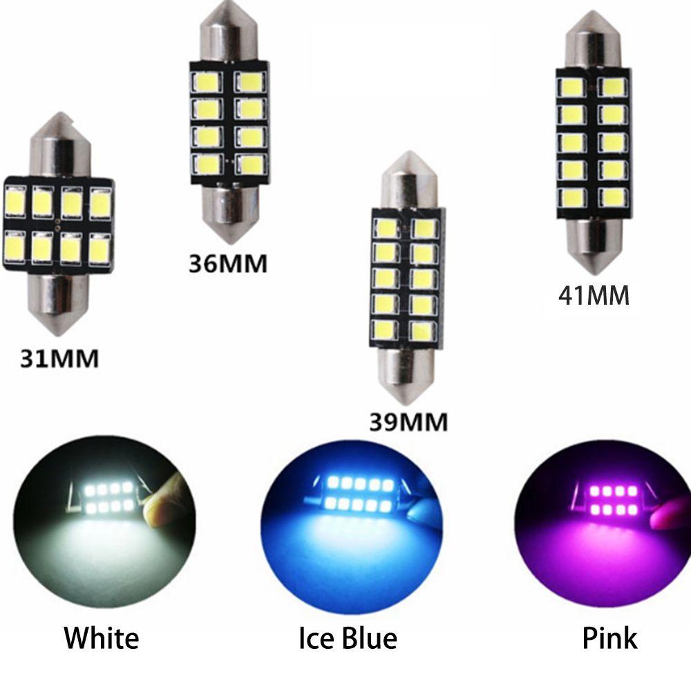 1 Bóng Đèn LED C5W 31mm 36mm 39mm 41mm Cho Xe Hơi