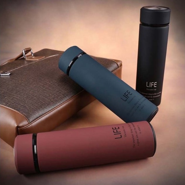 BÌnh giữ nhiệt Flask Vacuum LIFE 450ml cap cấp (màu ngẫu nhiên)