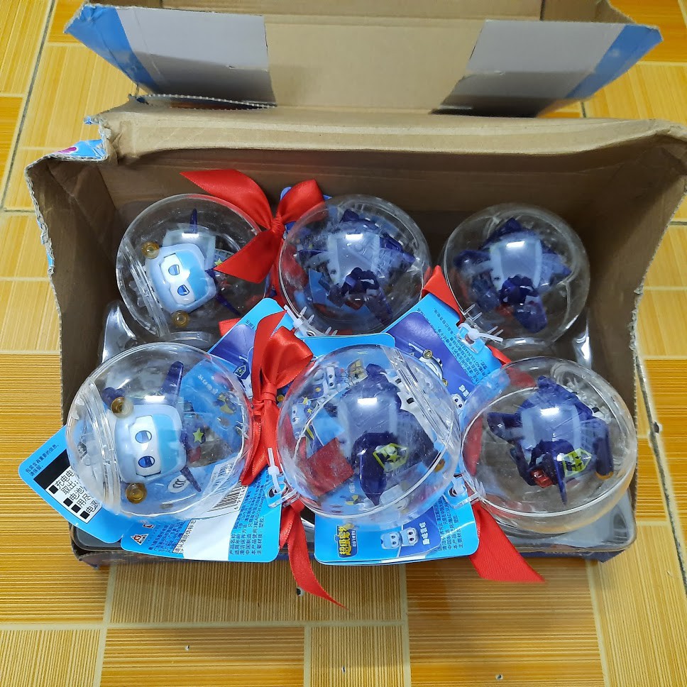 Mô hình thú cưng Super wings đội bay siêu đẳng Đồ chơi trẻ em siêu cấp Paul có đèn nháy sáng