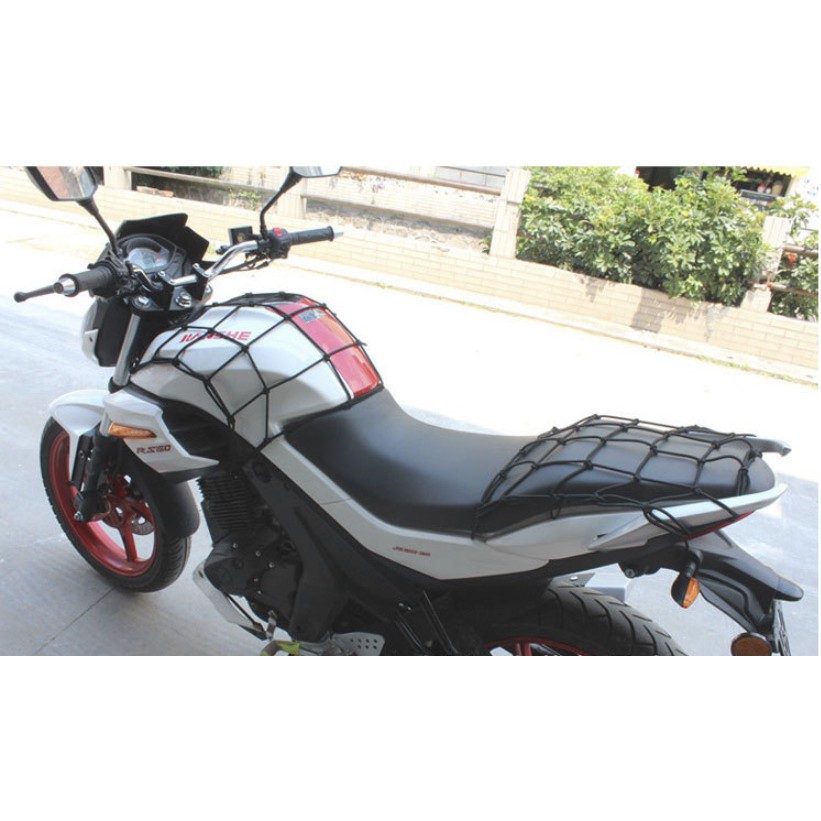 Lưới Thun Ràng Đồ Moto, Xe Máy Đi Phượt