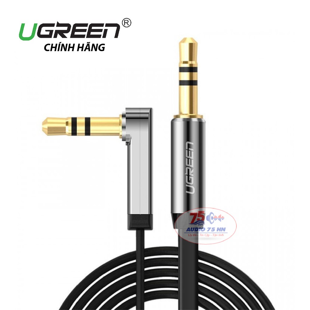 [CHÍNH HÃNG] Cáp Audio 3.5mm dẹt Ugreen AV119 hàng chính hãng nhiều kích thước
