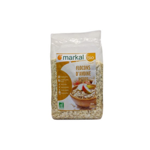 Yến mạch cán mỏng hữu cơ Markal 500g