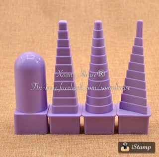 Bộ quilling, dụng cụ quilling tạo hình hoa  Border Buddy màu tím
