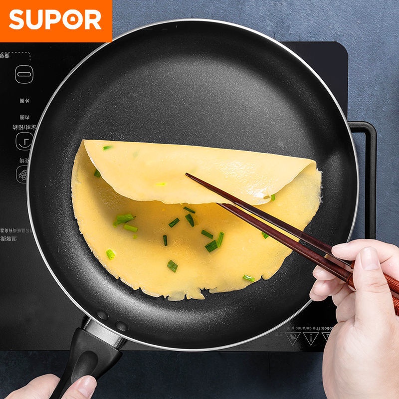 Chảo chống dính Supor không khói bếp từ dùng gas nói chung