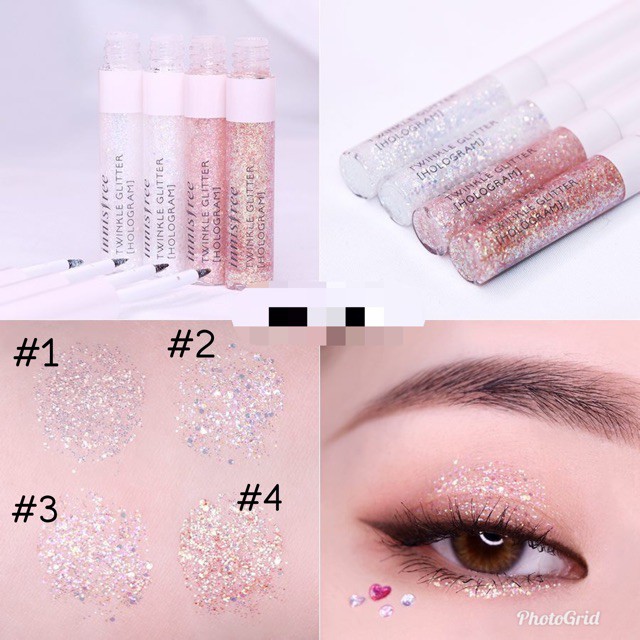 Nhũ Mắt Innisfree Twinkle Glitter (Hologram)