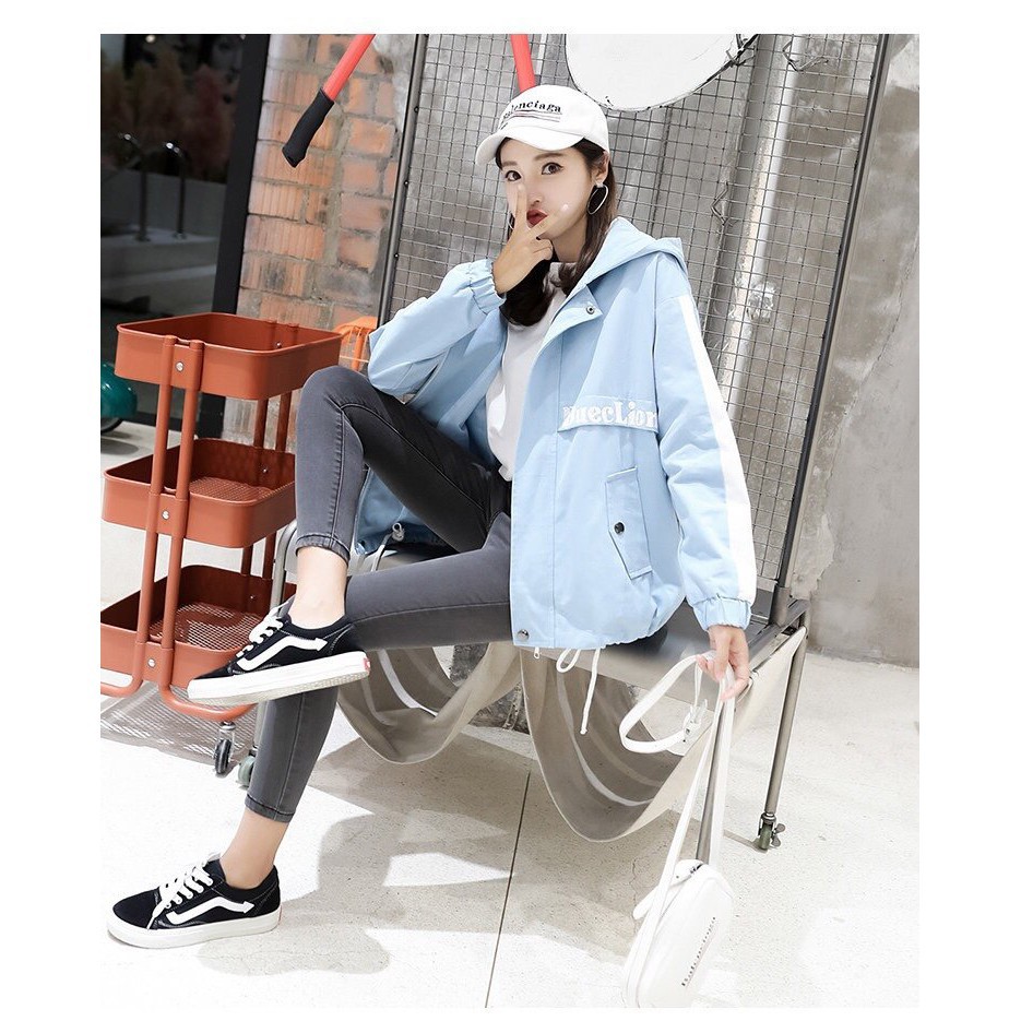 [S04] Áo khoác dù nữ 2 lớp in chữ LionGirl xinh xinh - M043 | BigBuy360 - bigbuy360.vn