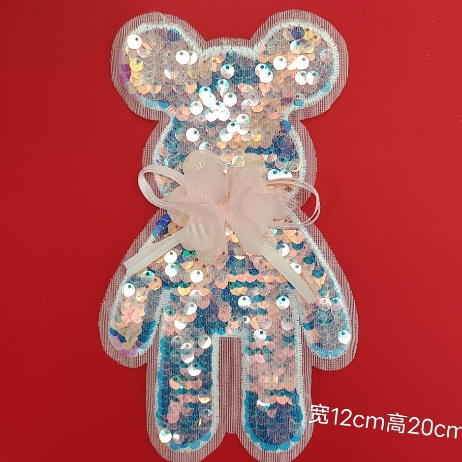 Hàng Có Sẵn Nhãn Dán Trang Trí Quần Áo Rách Không Đường May Hình Động Vật Nhỏ Đính Kim Sa + Hoa Bướm Nhiều Màu Độc Đáo Thời Trang Mới Bán Sỉ