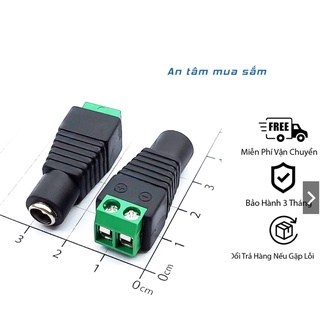 Jack nối nguồn dc5.5x2.1mm cái vít 5.5x2.1 jack cái camera sử dụng vít để nối dây