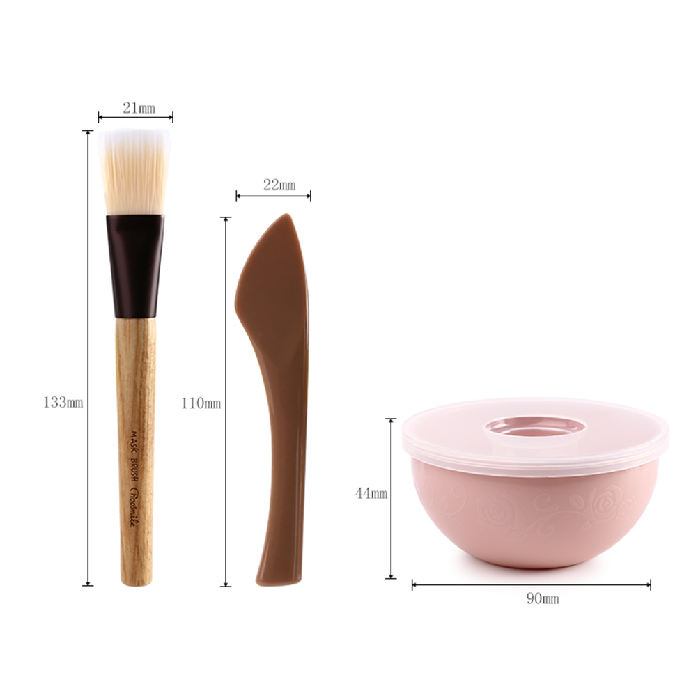 COD DIY Facial Mask Kit 7 in 1 Skin Care Makeup Tools Face Mask Brush Beauty Bowl Set
