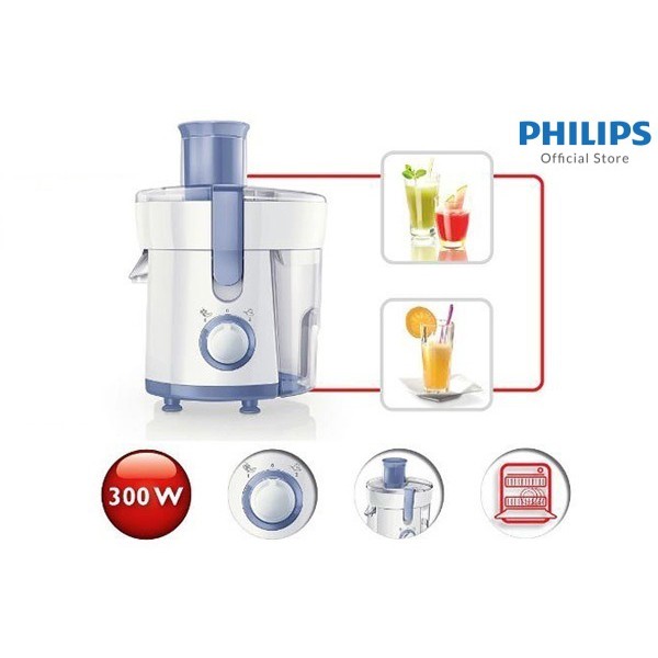 HR1811 - MÁY ÉP TRÁI CÂY PHILIPS 0.5 LÍT 300W - BẢO HÀNH CHÍNH HÃNG 24 THÁNG