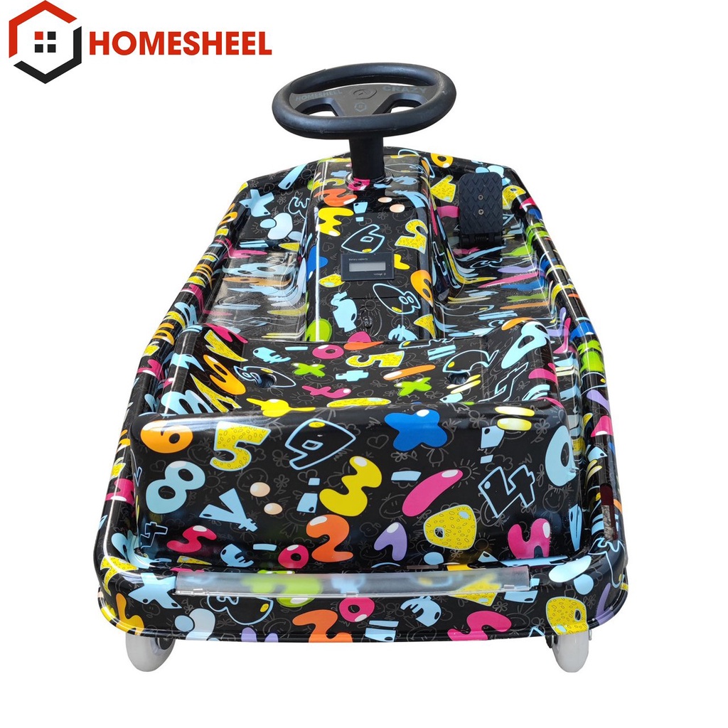 Xe điện xuồng bay 4 Bánh Homesheel Crazy Drift