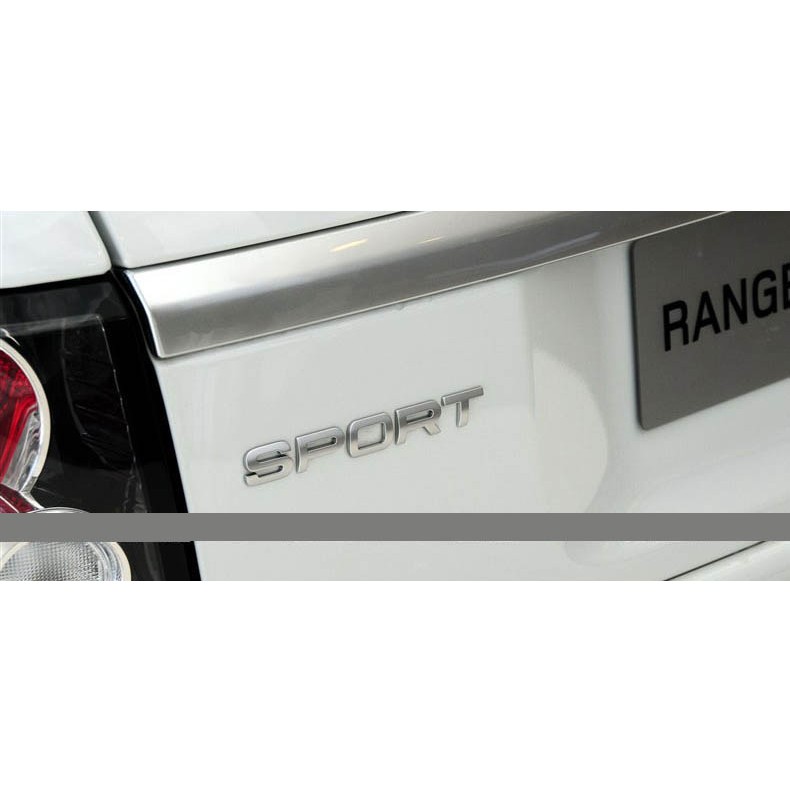 Tem 3d Chữ Sport Phong Cách Land Rover (mẫu 9) MS-69