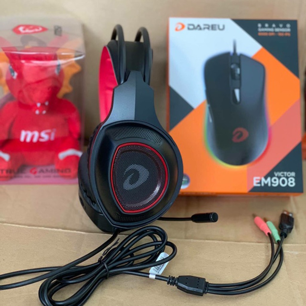 Tai nghe Gaming DAREU VH350SE - Jax 3.5  - Chính hãng Mai Hoàng - Bảo hành 12 tháng toàn quốc | BigBuy360 - bigbuy360.vn