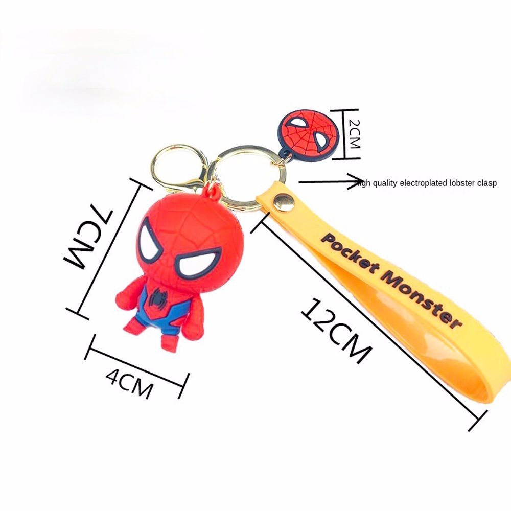 Móc khóa hình siêu anh hùng Marvel Avengers mini dễ thương