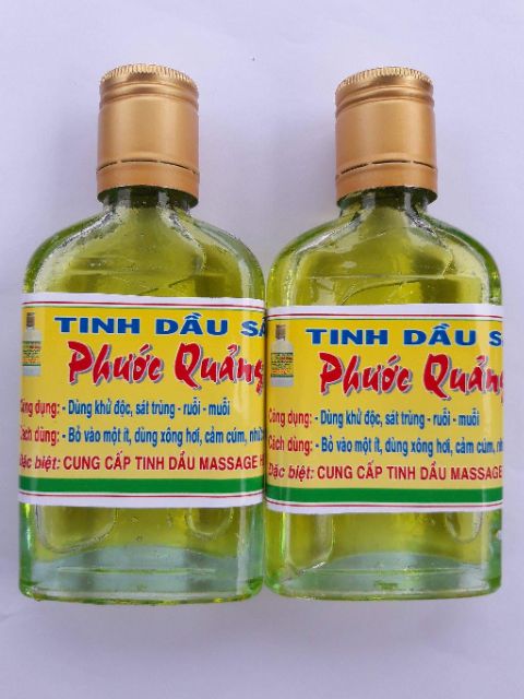 Tinh dầu sả nguyên chất Phước Quảng, chính gốc Huế