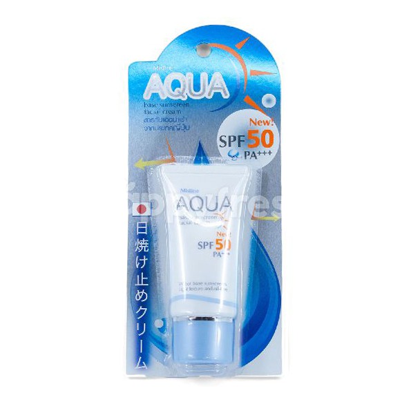 Kem chống nắng trắng da Mistine Aqua Base Suncream Thái Lan 20ml