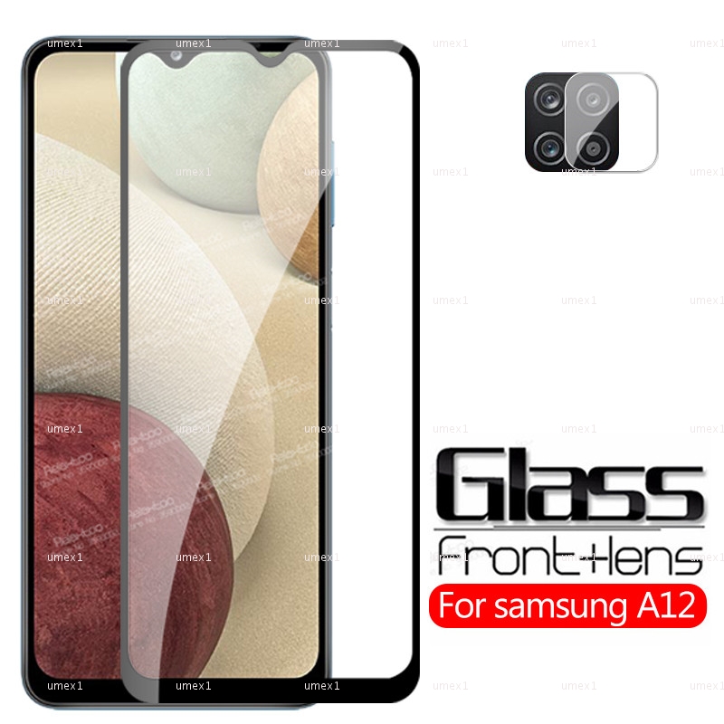 Kính Cường Lực Bảo Vệ Camera 2 Trong 1 Cho Samsung Galaxy A12 A 12 12a 6.5 "Sm-A125F / Ds