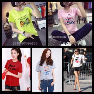 Combo 5 áo thun nữ coton 4 chiều mịn, đẹp (khách ib chọn size?
