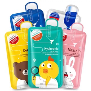 Mặt Nạ Gấu vịt thỏ RoRec Line Friends Nội Địa Trung