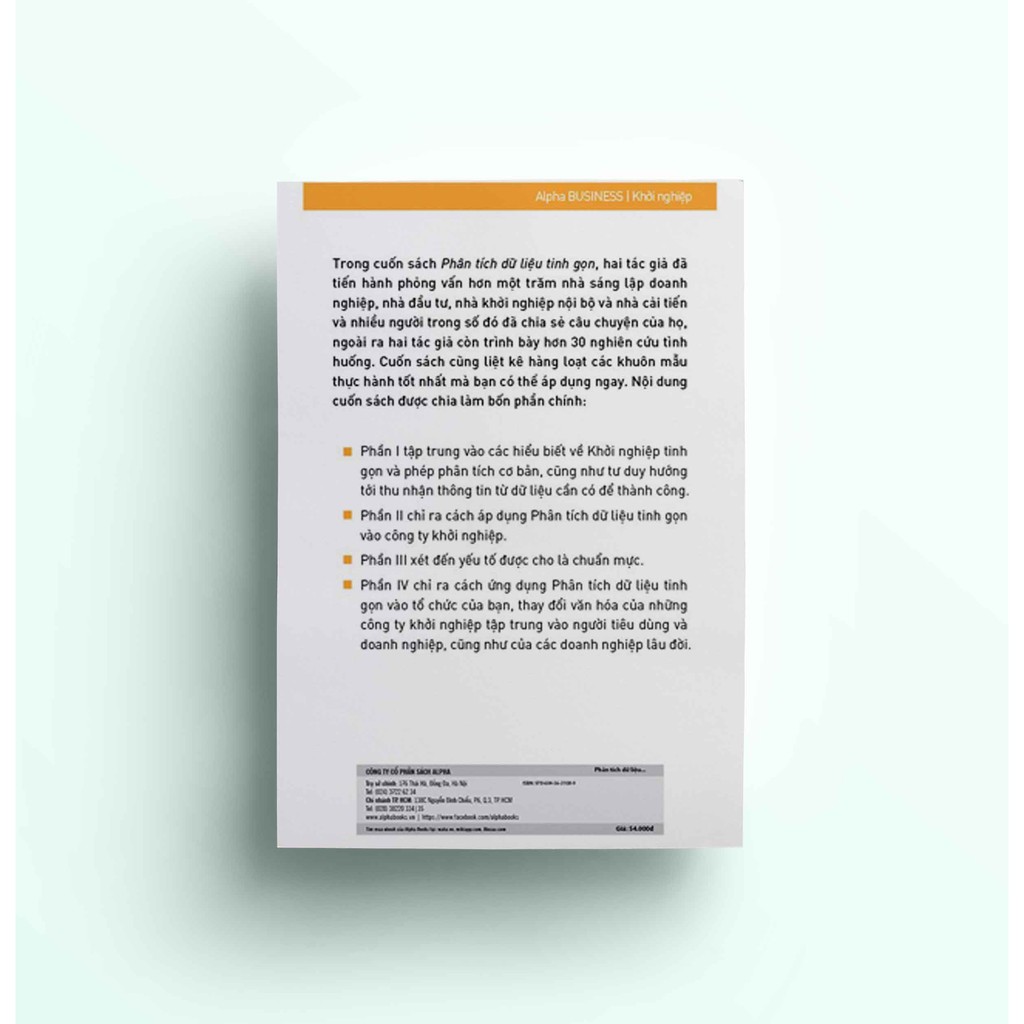 Sách - Phân tích dữ liệu tinh gọn | BigBuy360 - bigbuy360.vn