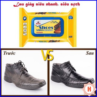 Gói Khăn Giấy Lau Giày Thần Thánh SNEAKER Hộp 30 Tờ { H }