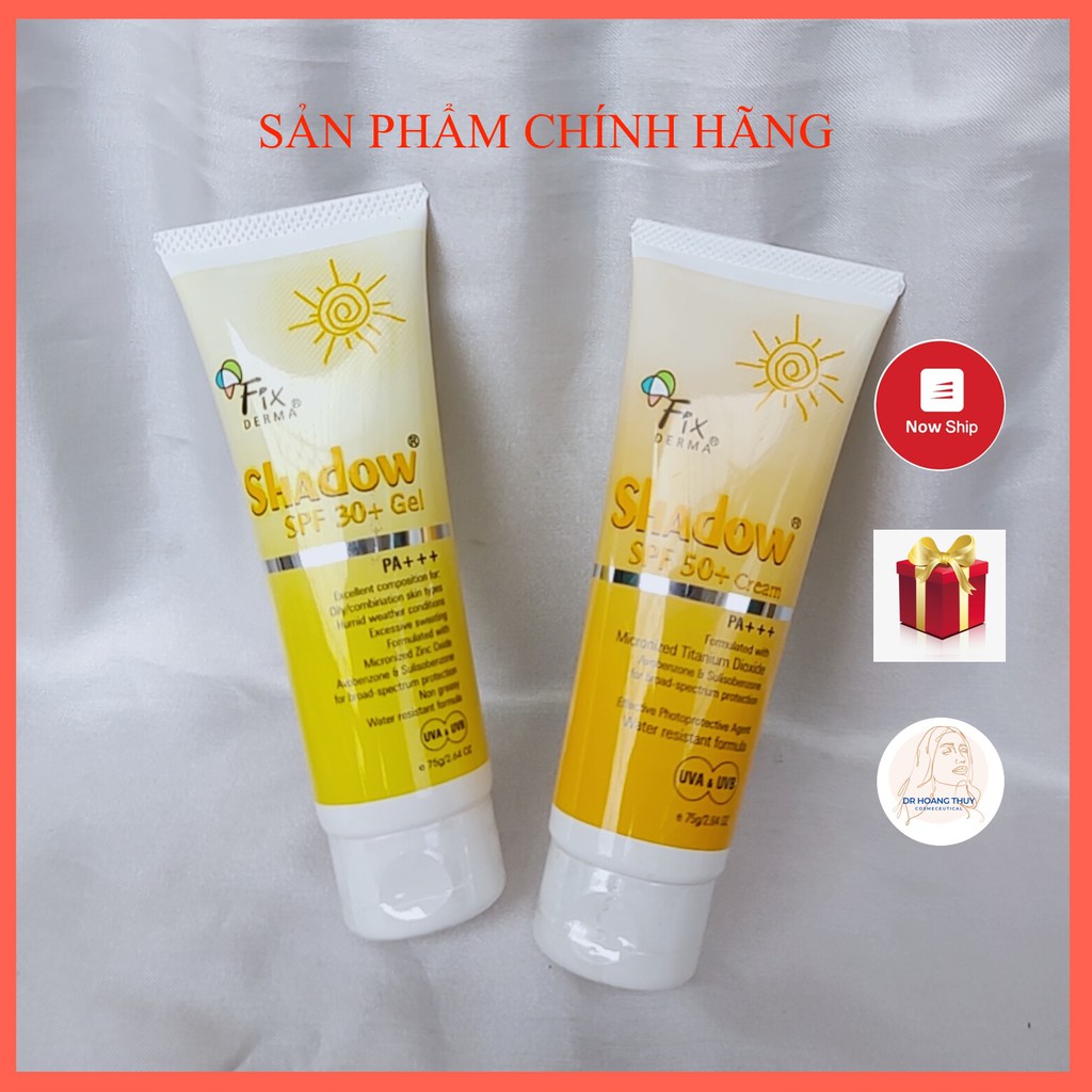 Kem chống năng FixDerma Shadow SPF 50+ (75g)