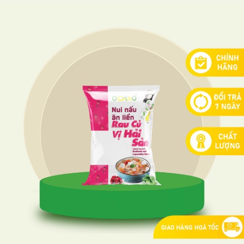 Nui nấu ăn liền OCHAO rau củ vị hải sản