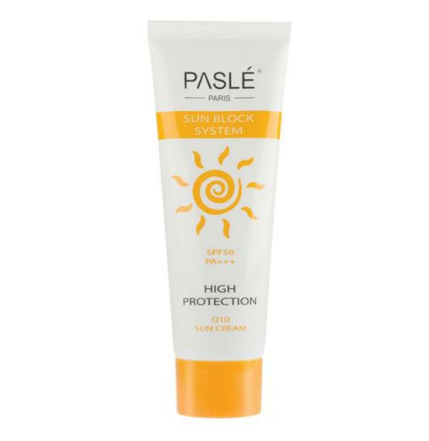 Kem Chống Nắng Nâng Tone Da Pasle Q10 Sun Cream SPF50 PA+++