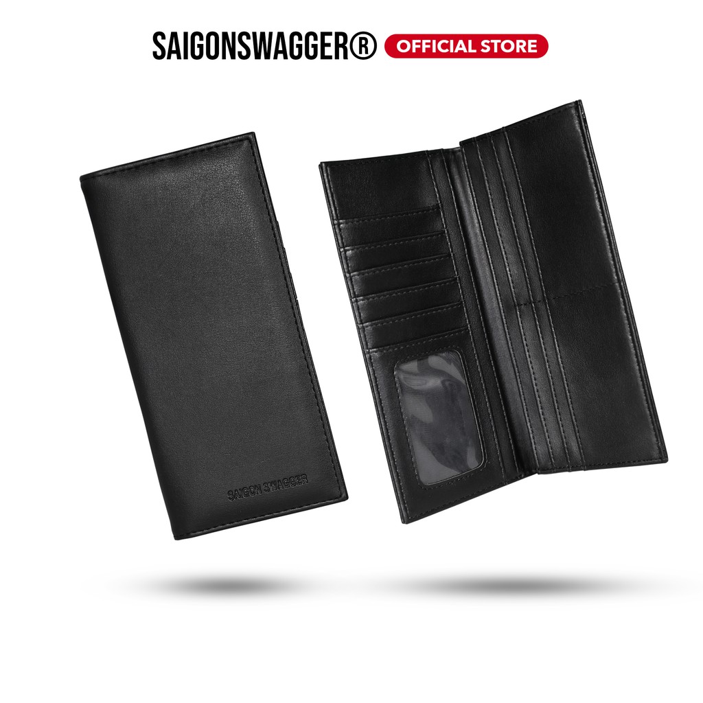 Ví Da Nam Nữ Gập Đôi SAIGONSWAGGER SGS Anthem Leather Fold Nhiều Ngăn