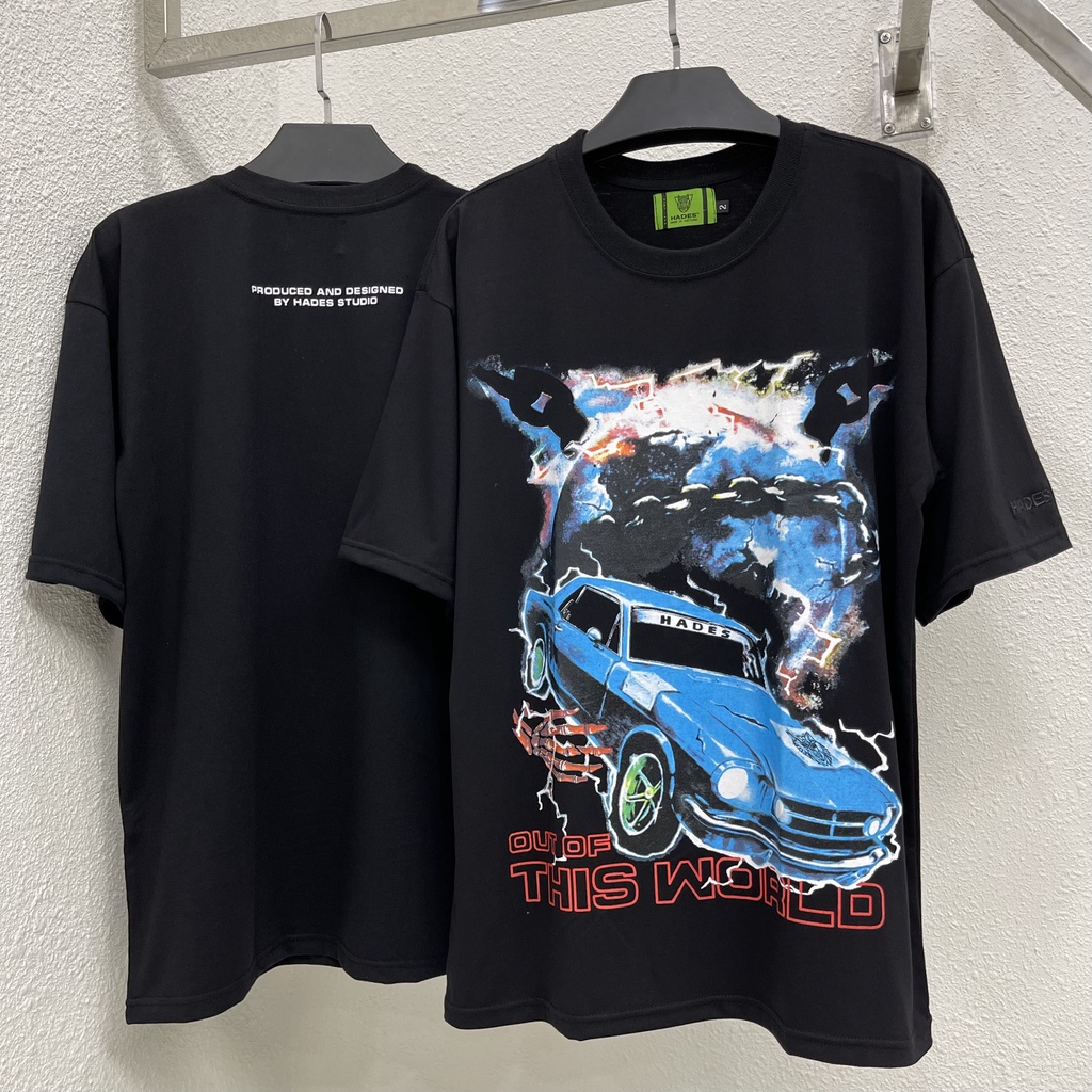 Áo Thun HADES OUT OF THIS WORLD TEE áo thun tay ngắn nam nữ chất cotton cao cấp KunS09