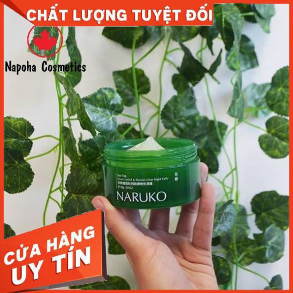 [Bản Đài] Mask ngủ Naruko trà tràm 80g - Kiềm dầu giảm mụn