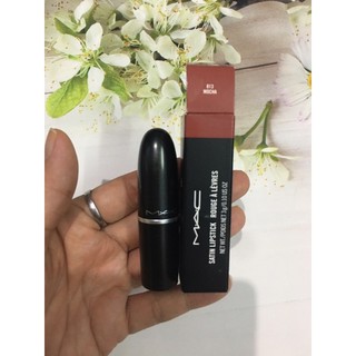 Son MAC 813 Mocha Màu Cam Đất – Satin (3g) - Canada