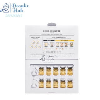 Tinh Chất MERIKIT VITAC 13 Ampoule Trắng Da cô đặc tinh khiết hộp 10 lọ Hàn Quốc