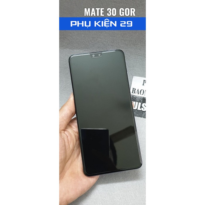 [Huawei Mate 30] Kính cường lực cao cấp chống bám vân tay GOR
