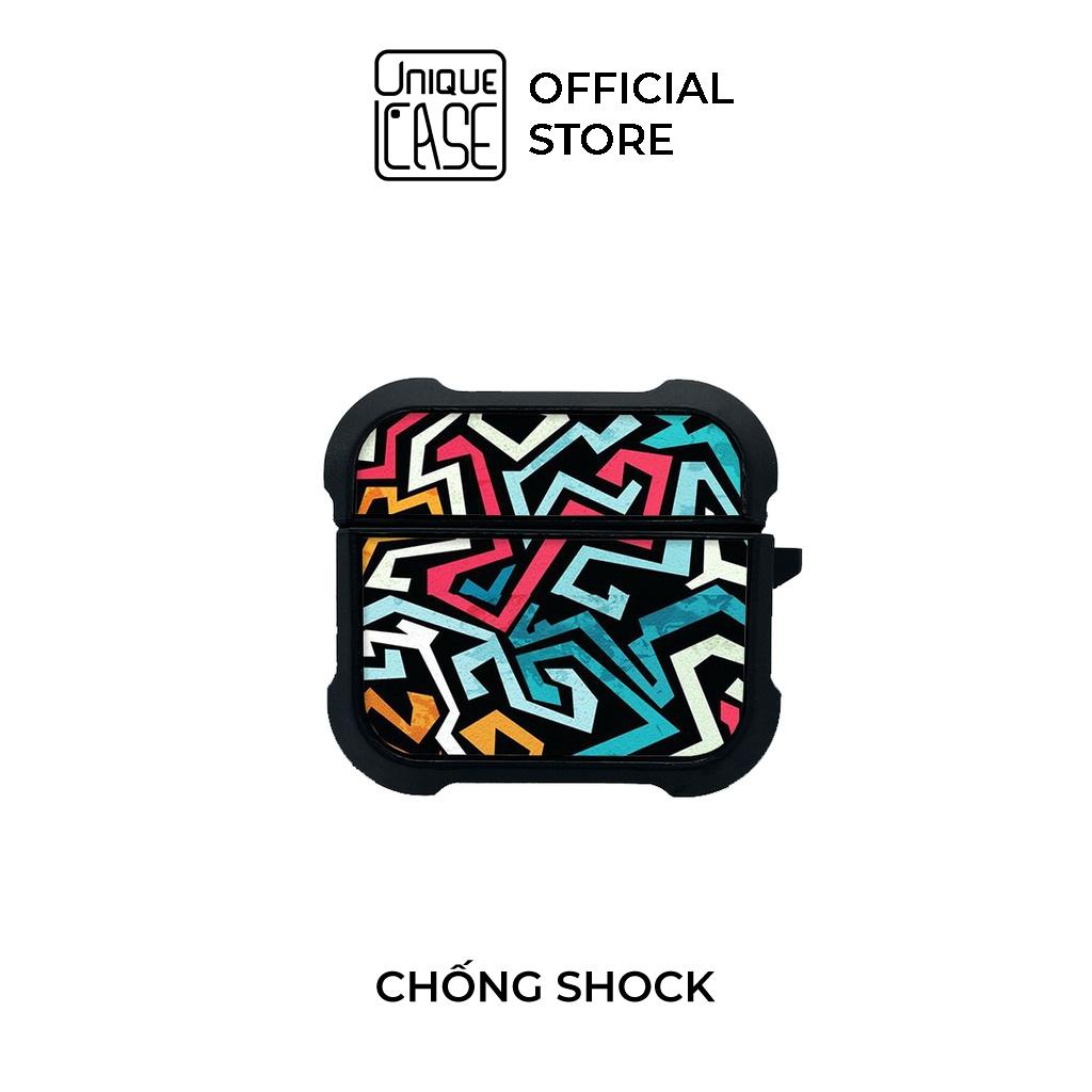 Case AirPods chống sốc bảo vệ hộp sạc tai nghe Unique Case AP507