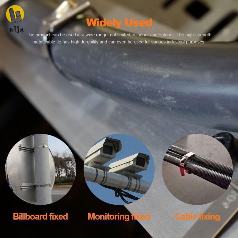 Set 100 dây rút đa năng bằng thép không gỉ