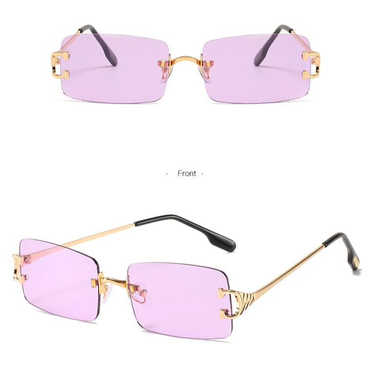 Kính Râm Nam Nữ Không Gọng Chống Tia Uv400 Thời Trang 2020 | BigBuy360 - bigbuy360.vn