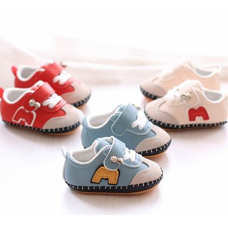 Giày tập đi bé trai bé gái trẻ em siêu cute có chuông nhỏ