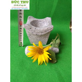 Cối giã đường kính 10cm giã tiêu, tỏi, ớt..